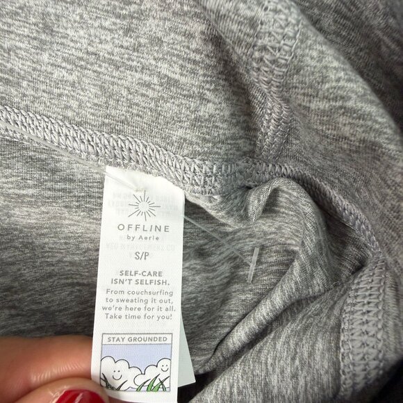 OFFLINE by Aerie The Hugger High Rise Legging Gray Size Small NWT - Picture 9 of 14